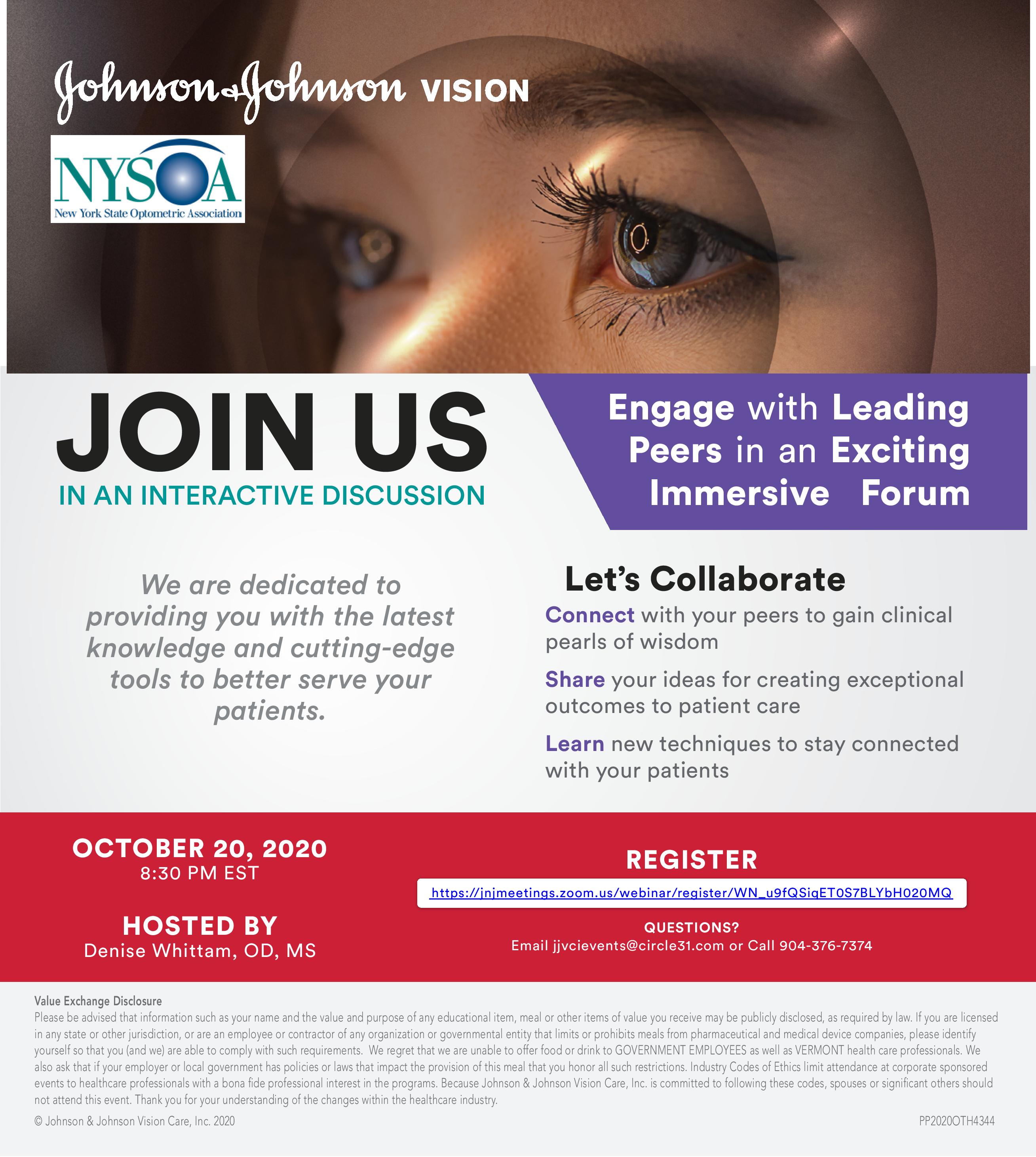 NYSOA Oct 20 Invitation